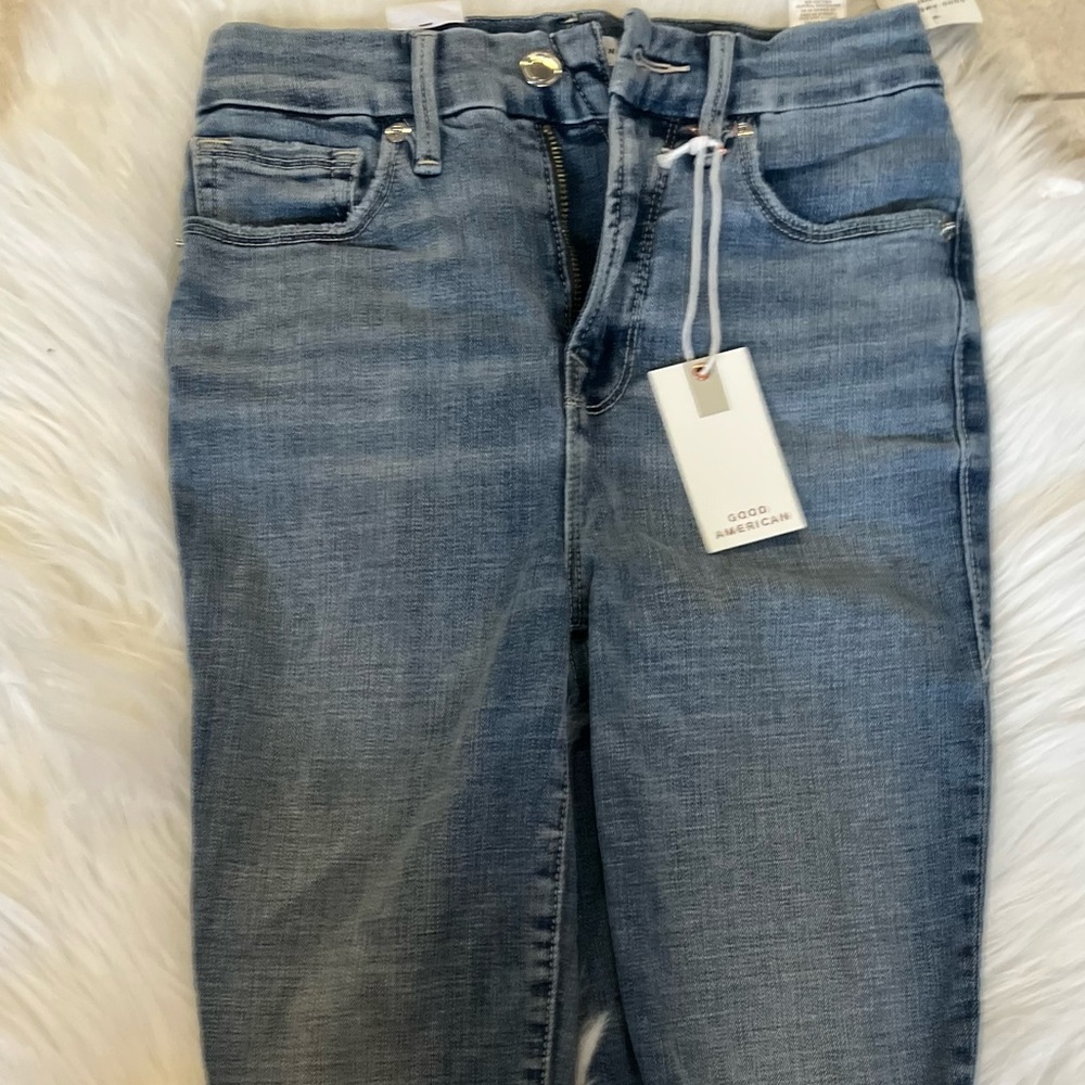 NWT good American jeans